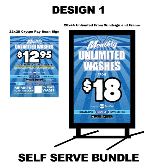 Self-Serve Sign Bundle - 1