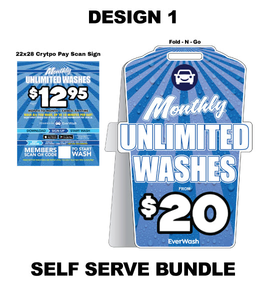 Self-Serve Sign Bundle - 2
