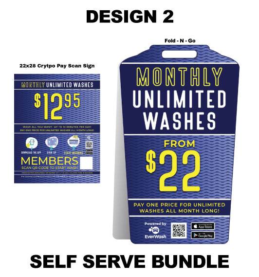 Self-Serve Sign Bundle - 2