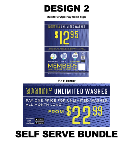 Self-Serve Sign Bundle - 3