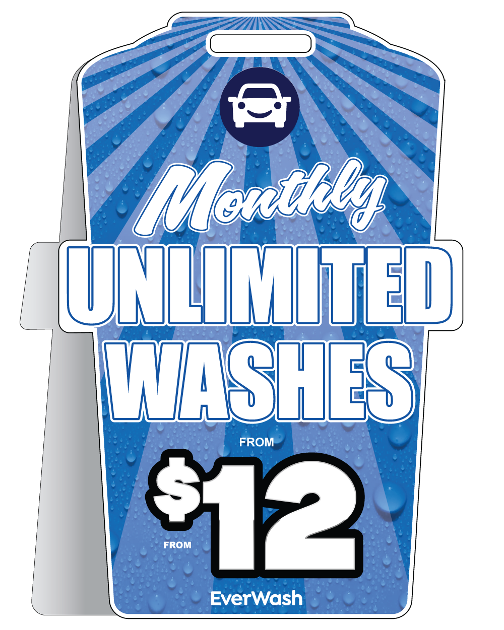 Monthly Unlimited Fold-N-Go Signs