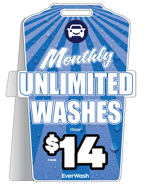 Monthly Unlimited Fold-N-Go Signs