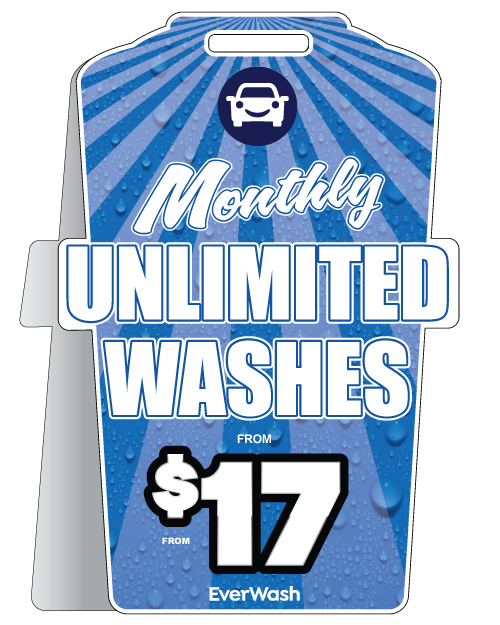 Monthly Unlimited Fold-N-Go Signs