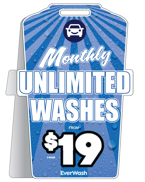 Monthly Unlimited Fold-N-Go Signs