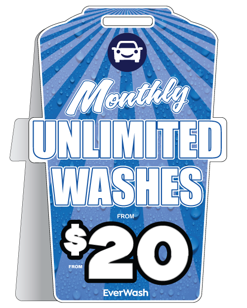 Monthly Unlimited Fold-N-Go Signs