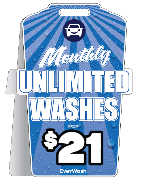 Monthly Unlimited Fold-N-Go Signs