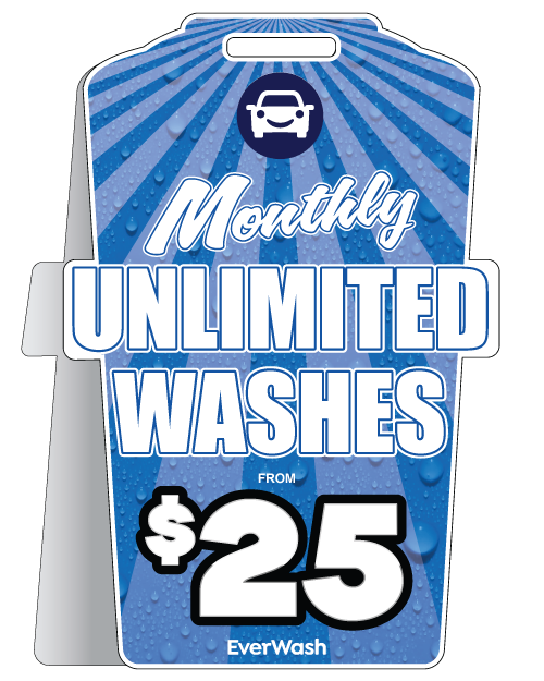 Monthly Unlimited Fold-N-Go Signs
