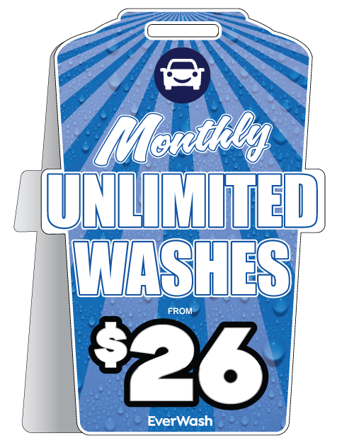 Monthly Unlimited Fold-N-Go Signs