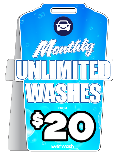 Monthly Unlimited Fold-N-Go Signs