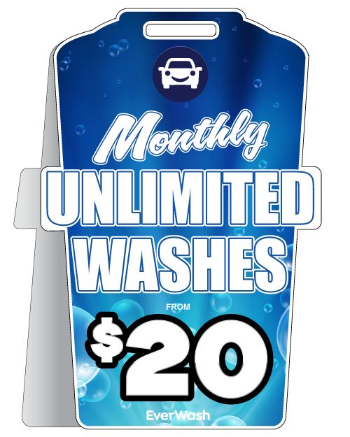 Monthly Unlimited Fold-N-Go Signs