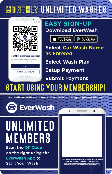Start Wash In-Bay Automatic Instructional Signs (IBA)