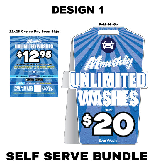 Self-Serve Sign Bundle - 2