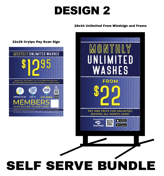 Self-Serve Sign Bundle - 1