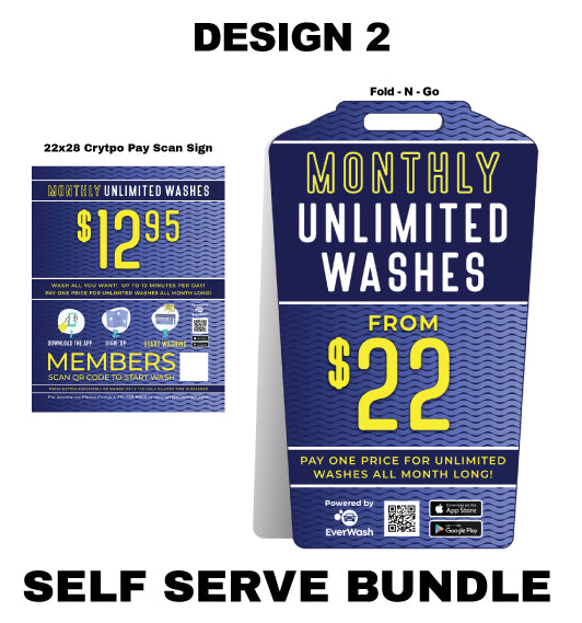 Self-Serve Sign Bundle - 2