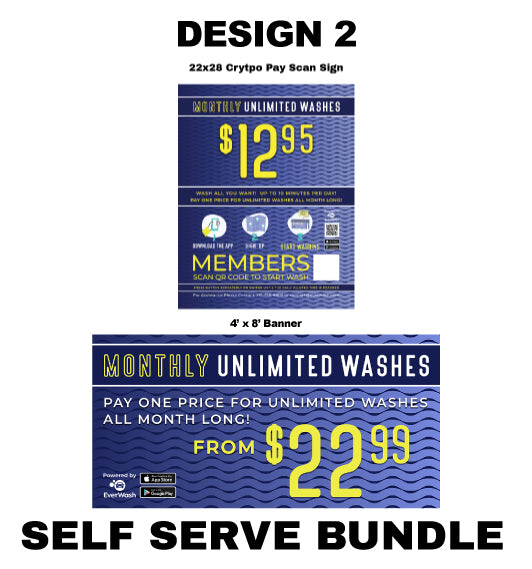 Self-Serve Sign Bundle - 3