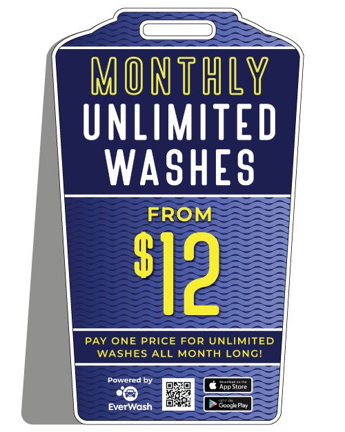 Monthly Unlimited Fold-N-Go Signs