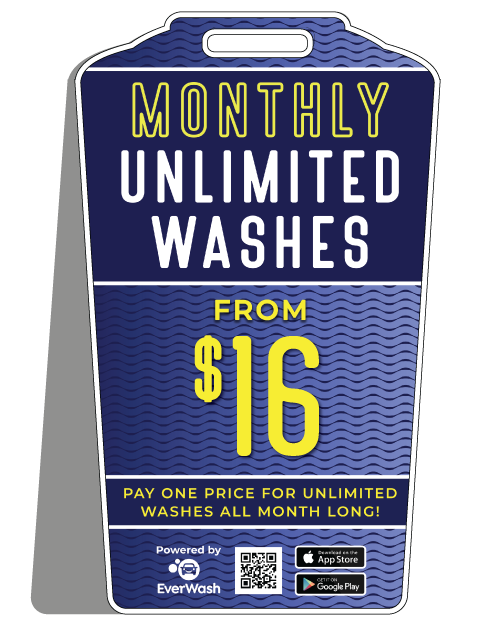 Monthly Unlimited Fold-N-Go Signs