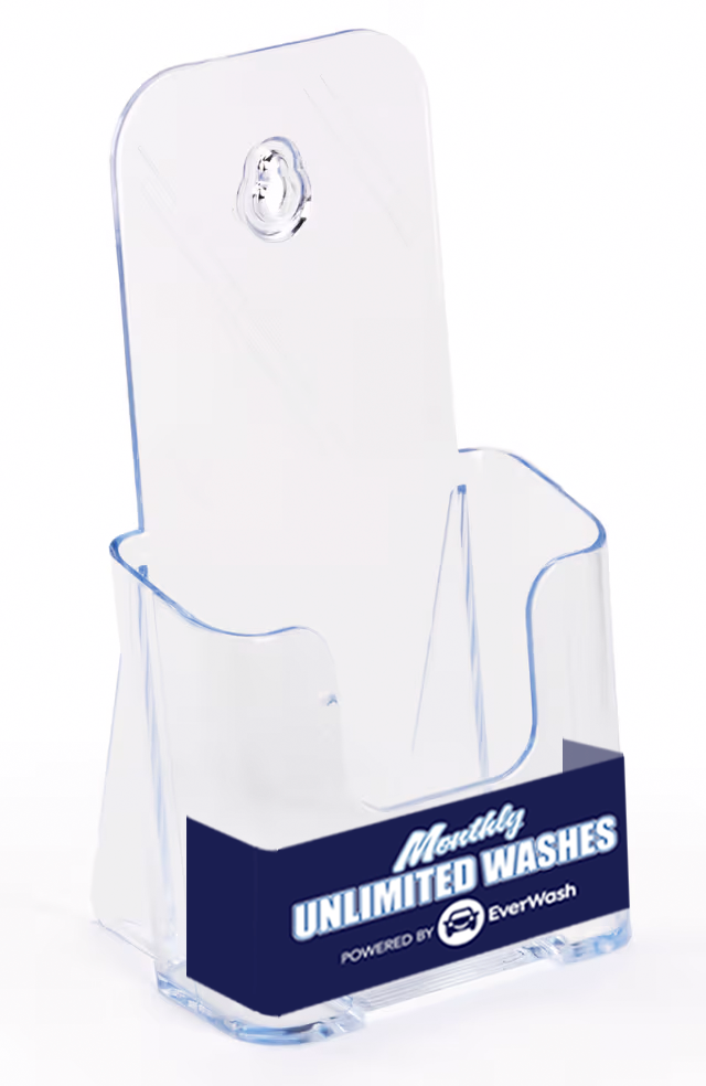 Rack Card Holders – EverWash Standard Signage